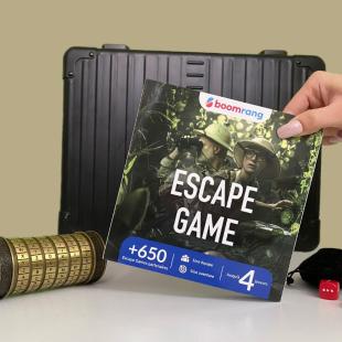 Coffret Cadeau Boomrang Escape Game 4 joueurs