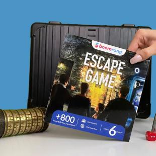 Coffret Cadeau Boomrang Escape Game 5-6 joueurs