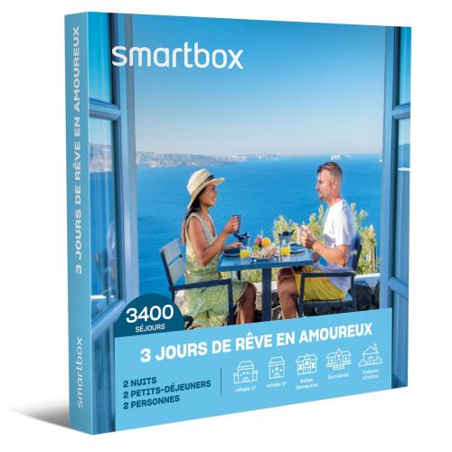 Smartbox Coffret 3 jours de rêve en amoureux