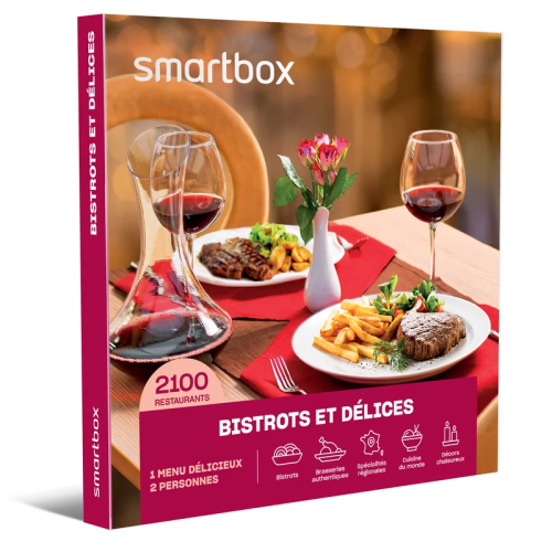Smartbox Coffret Bistrots et délices