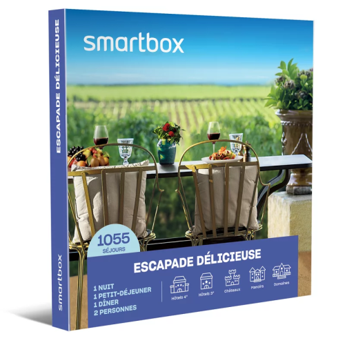 Smartbox Coffret Escapade délicieuse
