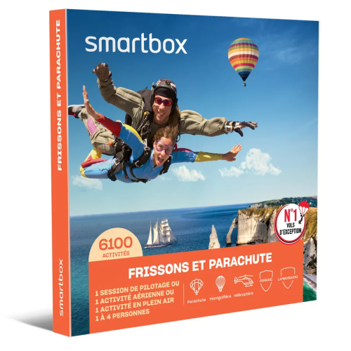 Smartbox Coffret Frissons et parachute