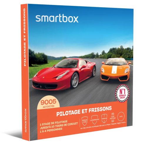 Smartbox Coffret Pilotage et frissons