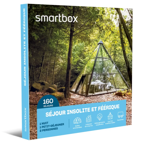 Smartbox Coffret Séjour insolite et féérique