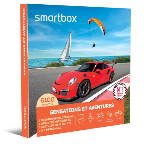Smartbox Coffret Sensations et Aventures