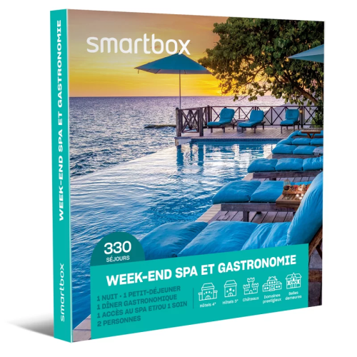 Smartbox Coffret Week-end spa et gastronomie